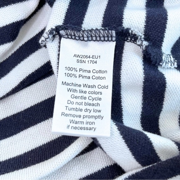 ATM Anthony Thomas Mellilo Pima Stripe Shift Dress - Picture 12 of 14